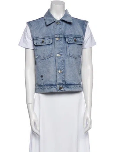 Pre-owned Dior Denim Jacket In Blue