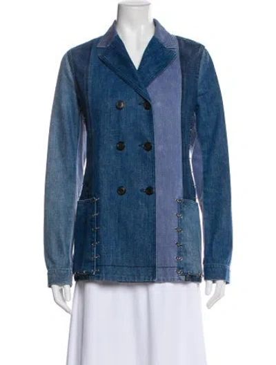 Pre-owned Dior Denim Jacket In Blue