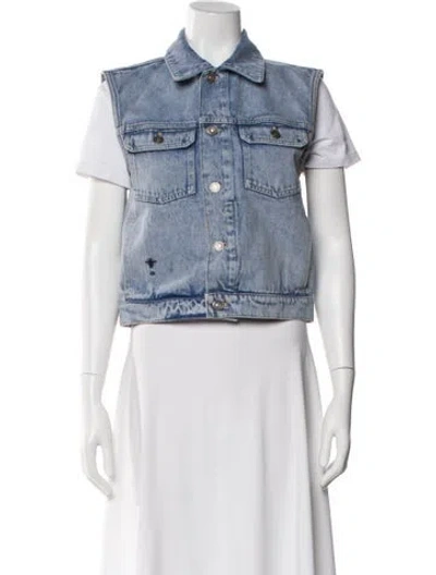 Pre-owned Dior Denim Jacket In Blue