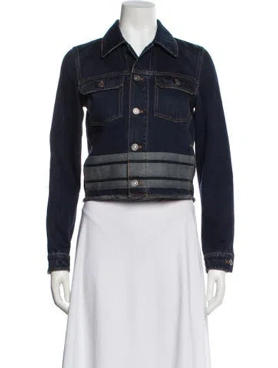 Pre-owned Dior Denim Jacket In Blue