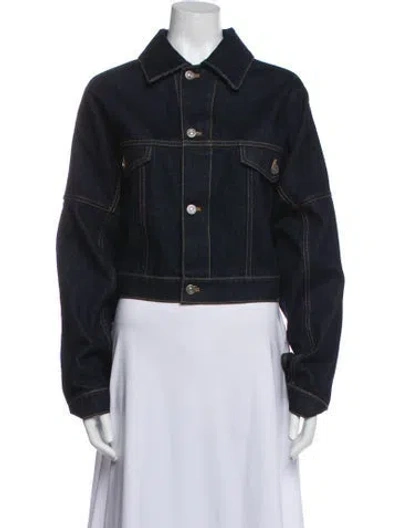Pre-owned Dior Denim Jacket In Blue