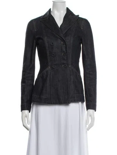 Pre-owned Dior Denim Jacket In Blue