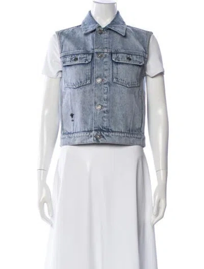Pre-owned Dior Denim Jacket In Blue