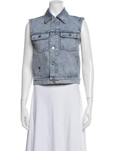Pre-owned Dior Denim Jacket In Blue