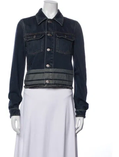 Pre-owned Dior Denim Jacket In Blue