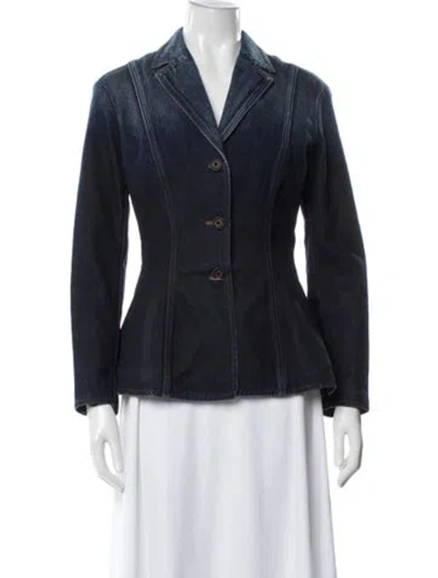 Pre-owned Dior Denim Jacket In Blue