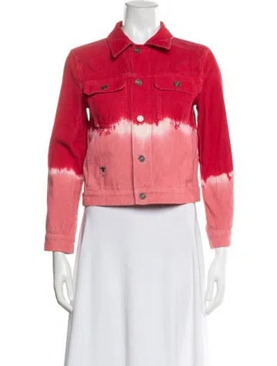 Pre-owned Dior Denim Jacket In Pink
