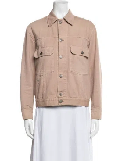 Pre-owned Dior Denim Jacket In Pink