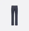 Dior Ling Jeans In Cotton Denim In Blue