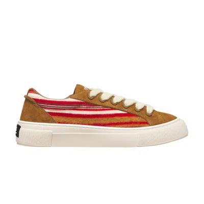 Pre-owned Dior Denim Tears X  B33 ' Tears - Red Mohair' | Brown | Men's Size 42