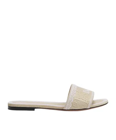 Dior Dentelle Slide In Neutral