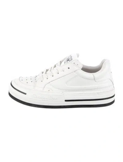 Pre-owned Dior D-freeway Sneakers In White