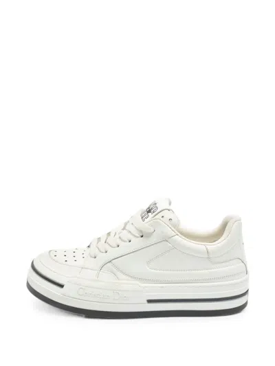 Pre-owned Dior D-freeway Sneakers In White
