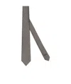 Dior Diamond Cd Tie In Gray