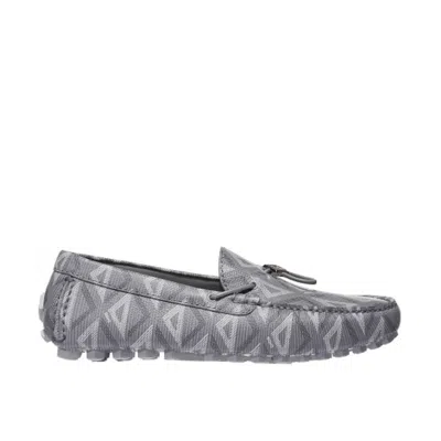 Dior Diamond Mocassins In Black