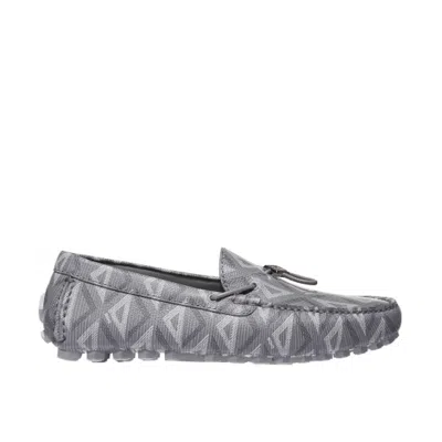 Dior Diamond Mocassins Men In Gray
