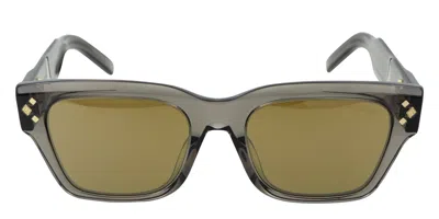 Dior Diamond S2i Brown Square Men's Sunglasses Dm40083i 45e 54 In ["grey","brown"]