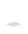 Dior Diamond Scarf In White