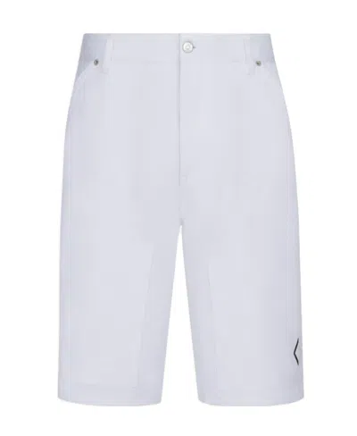 Dior Diamond Shorts In White