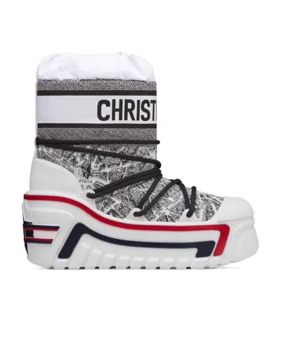 Dior Diolps Ski Boots In White