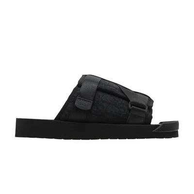 Pre-owned Dior Alpha Sandal ' Oblique - Black' | Men's Size 44