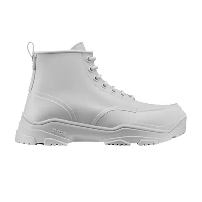 Pre-owned Dior Ankle Boot 'beige' | White | Men's Size 39