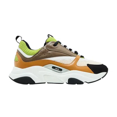 Pre-owned Dior B22 'ebony Camel Yellow' | Brown | Men's Size 38