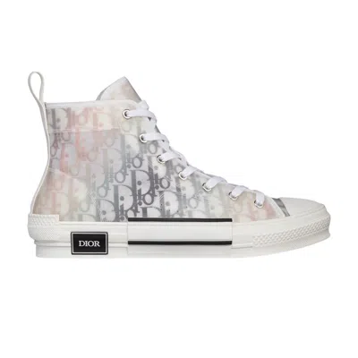 Pre-owned Dior B23 High ' Oblique - Multi' | White | Men's Size 42