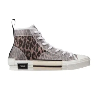 Pre-owned Dior B23 High 'leopard' | Brown | Men's Size 45