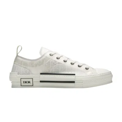 Pre-owned Dior B23 Low ' Oblique' | White | Men's Size 35