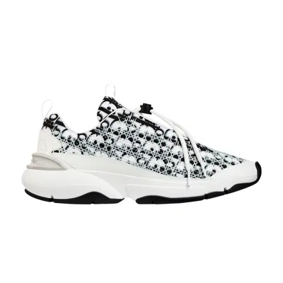 Pre-owned Dior B24 ' Oblique - White Cannage' | Men's Size 42