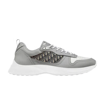 Pre-owned Dior B25 ' Oblique - Grey' | Men's Size 43.5 In Gray