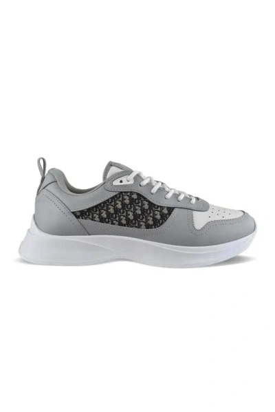 Dior B25 Runner Sneakers In Gray