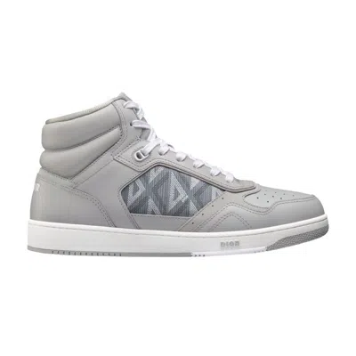 Pre-owned Dior B27 High 'cd Diamond - Grey' | Men's Size 36 In Gray