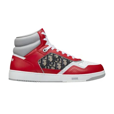 Pre-owned Dior B27 High ' Oblique - Red' | Men's Size 41