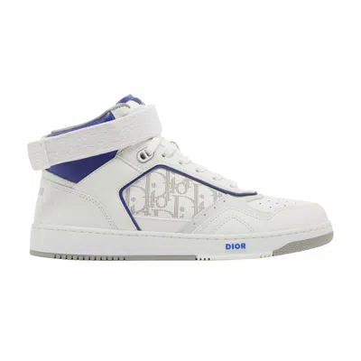 Pre-owned Dior B27 High ' Oblique - White Purple' | Men's Size 43.5