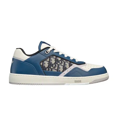 Pre-owned Dior B27 Low ' Oblique - Blue Grey' | Men's Size 40