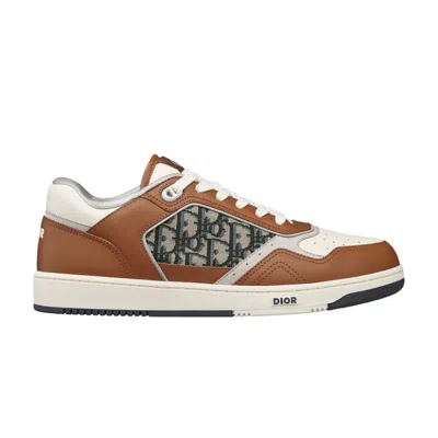 Pre-owned Dior B27 Low ' Oblique - Brown Cream' | Men's Size 43