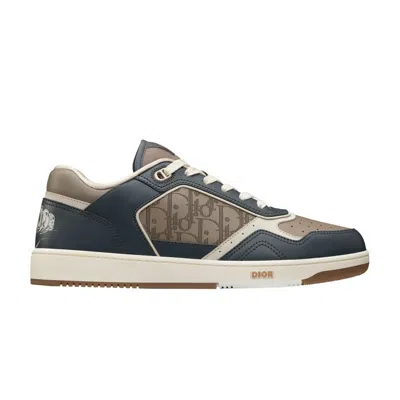 Pre-owned Dior B27 Low ' Oblique - Brown Deep Grey' | Men's Size 44
