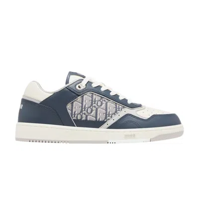 Pre-owned Dior B27 Low ' Oblique - Deep Grey Cream' | Men's Size 43.5 In Gray