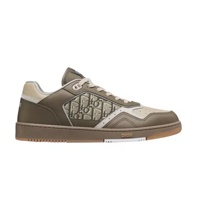 Pre-owned Dior B27 Low ' Oblique - Khaki Beige' | Brown | Men's Size 42