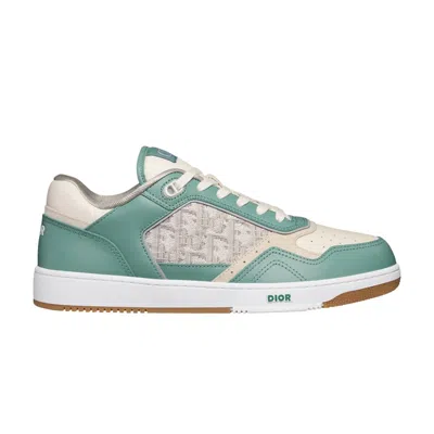 Pre-owned Dior B27 Low ' Oblique - Turquoise' | Green | Men's Size 46