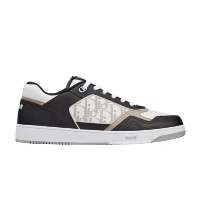 Pre-owned Dior B27 Low ' Oblique Galaxy - Black White Beige' | Men's Size 40