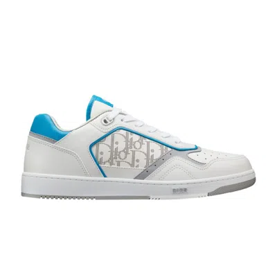 Pre-owned Dior B27 Low ' Oblique Galaxy - White Light Blue' | Men's Size 46