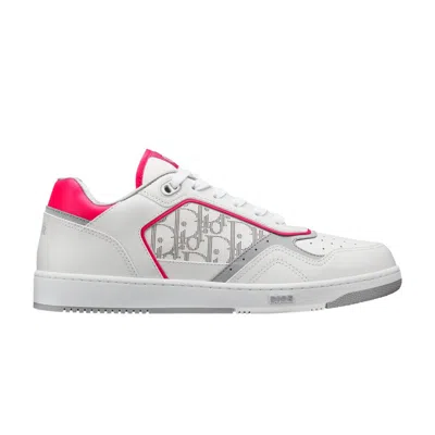 Pre-owned Dior B27 Low ' Oblique Galaxy - White Neon Pink' | Men's Size 42