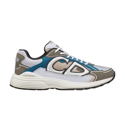 Pre-owned Dior B30 'reflective Cd30 - Beige Blue' | Cream | Men's Size 36 In White
