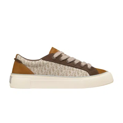 Pre-owned Dior B33 ' Oblique - Brown Cognac' | Men's Size 42