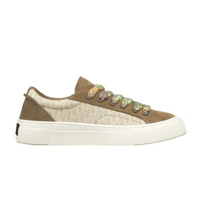 Pre-owned Dior B33 ' Oblique - Khaki Cream' | Green | Men's Size 43
