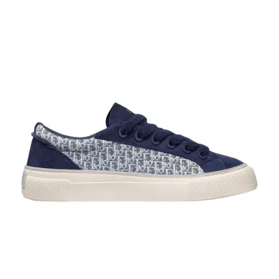 Pre-owned Dior B33 ' Oblique - Navy Blue' | Men's Size 44