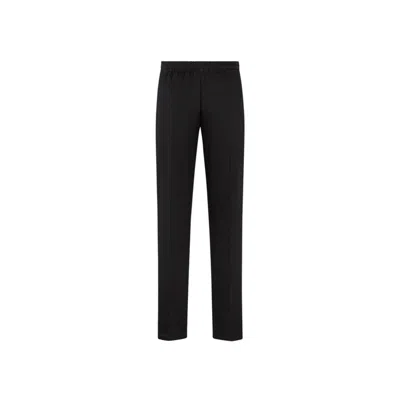 Dior Cotton Track Pants In Black